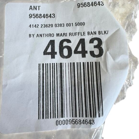 By Anthropologie Mari High-Waisted Bikini Bottoms
Size small NEW Black - Picture 7 of 10